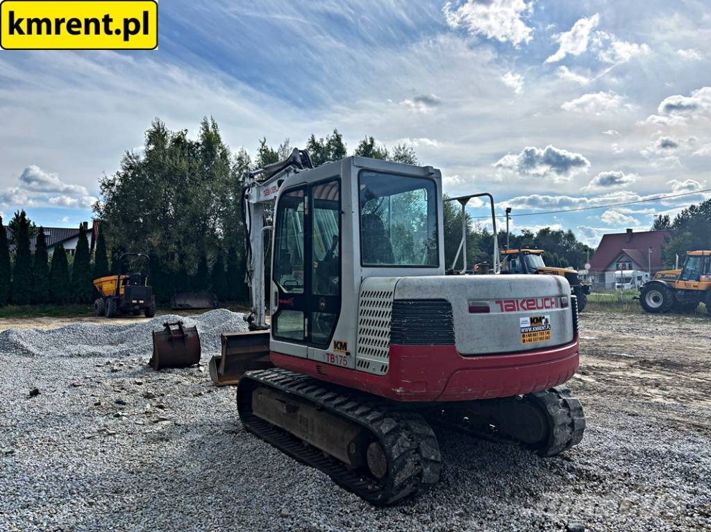 Takeuchi TB 175 MIDI-KOPARKA 2008R MTH: 5183 ! | Kubota KX0 Vidutinės galios ekskavatoriai 7-12 t