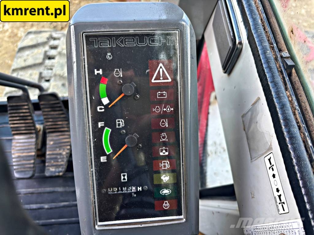 Takeuchi TB 175 MIDI-KOPARKA 2008R MTH: 5183 ! | Kubota KX0 Vidutinės galios ekskavatoriai 7-12 t