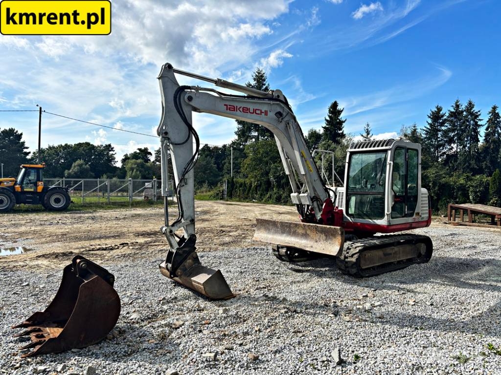 Takeuchi TB 175 MIDI-KOPARKA 2008R MTH: 5183 ! | Kubota KX0 Vidutinės galios ekskavatoriai 7-12 t
