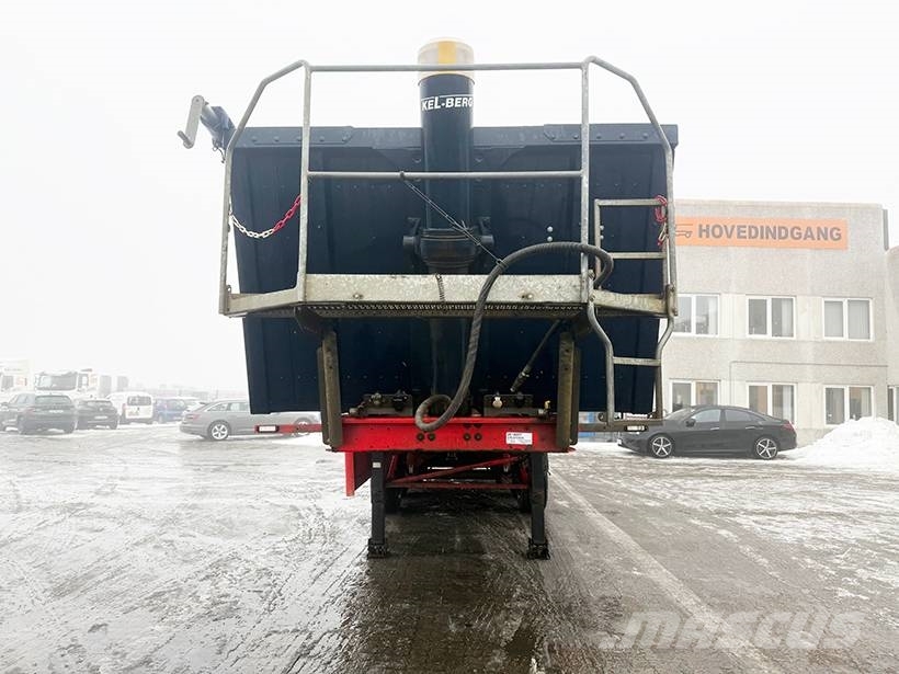 Kel-Berg Tipper / Alukastenmulde Kipper 37m3 Semi-reboques basculantes