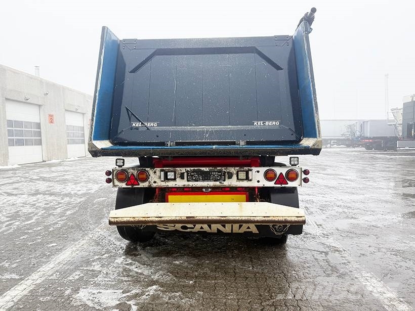 Kel-Berg Tipper / Alukastenmulde Kipper 37m3 Semi-reboques basculantes