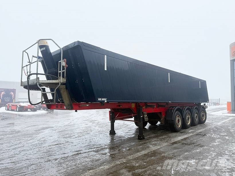 Kel-Berg Tipper / Alukastenmulde Kipper 37m3 Semi-reboques basculantes