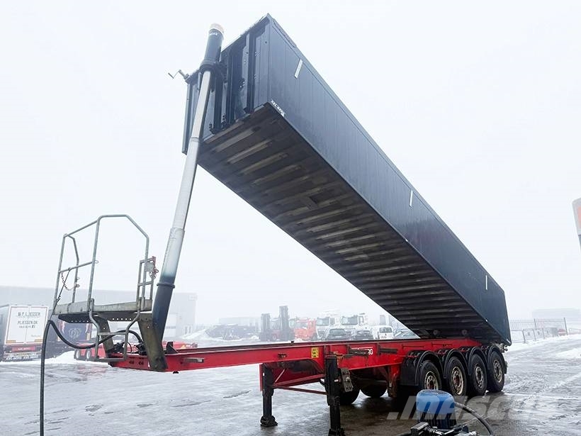 Kel-Berg Tipper / Alukastenmulde Kipper 37m3 Semi-reboques basculantes