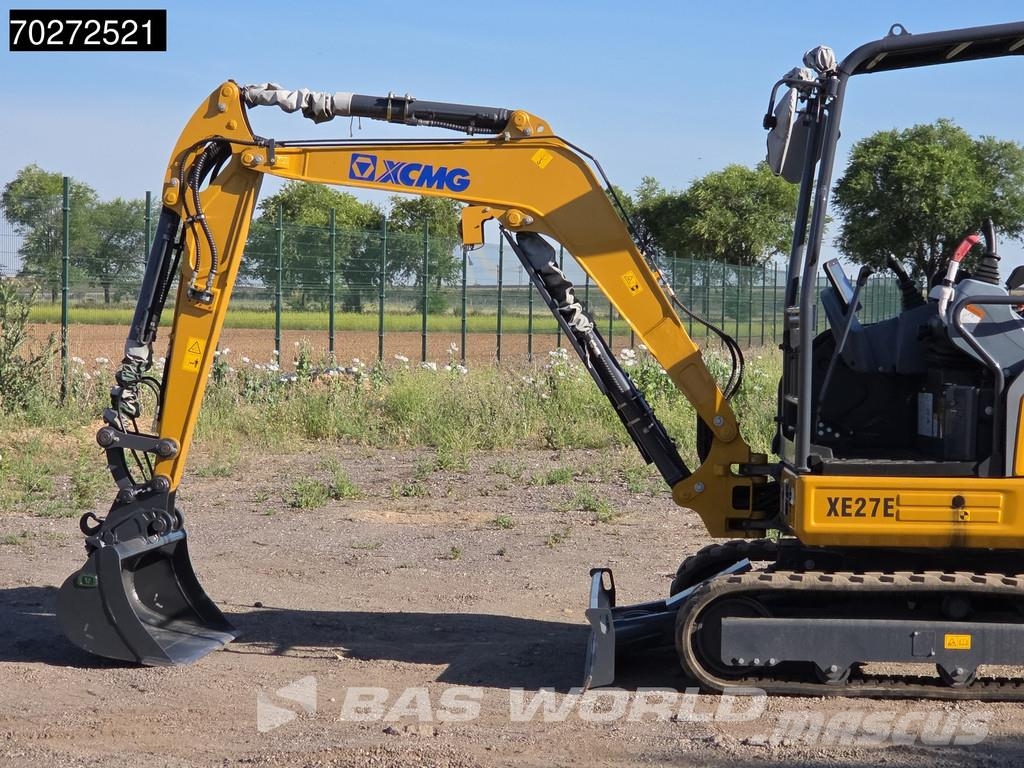 XCMG XE27 E Garantía de fábrica - 3 Cucharas - Certific Miniexcavadoras
