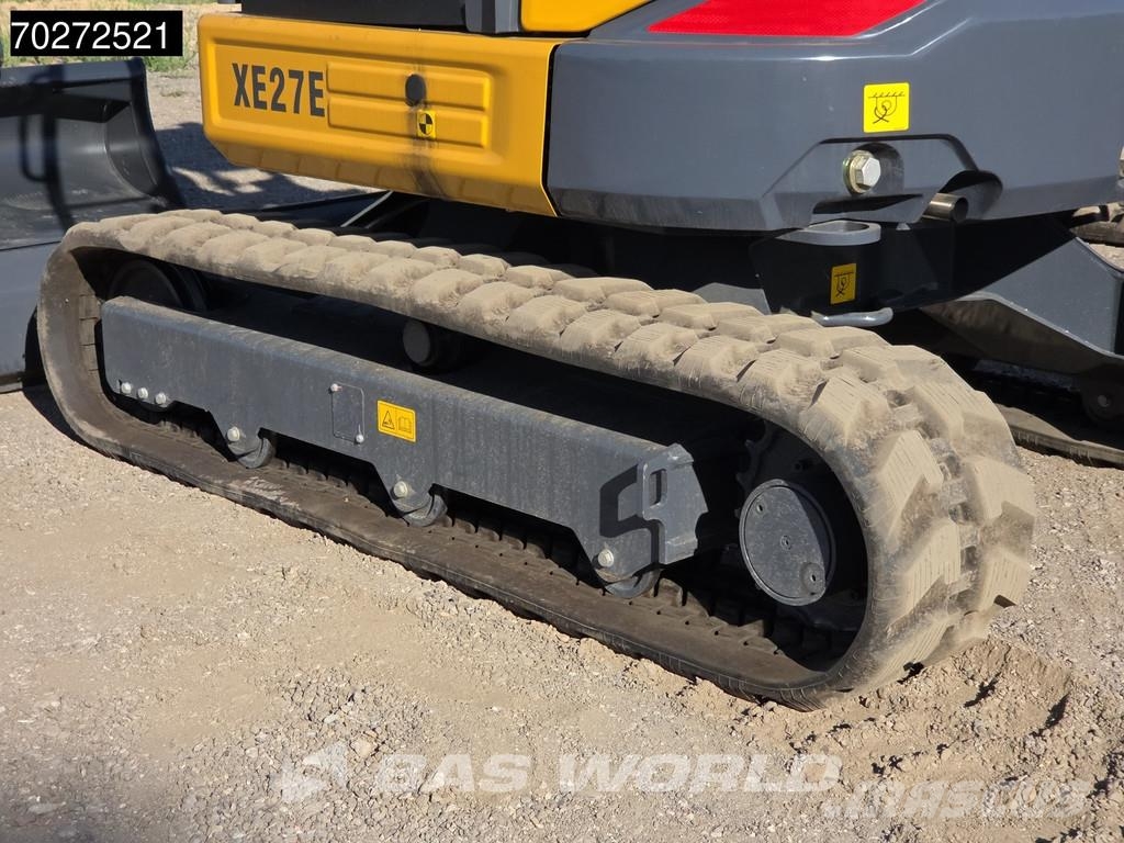 XCMG XE27 E Garantía de fábrica - 3 Cucharas - Certific Miniexcavadoras