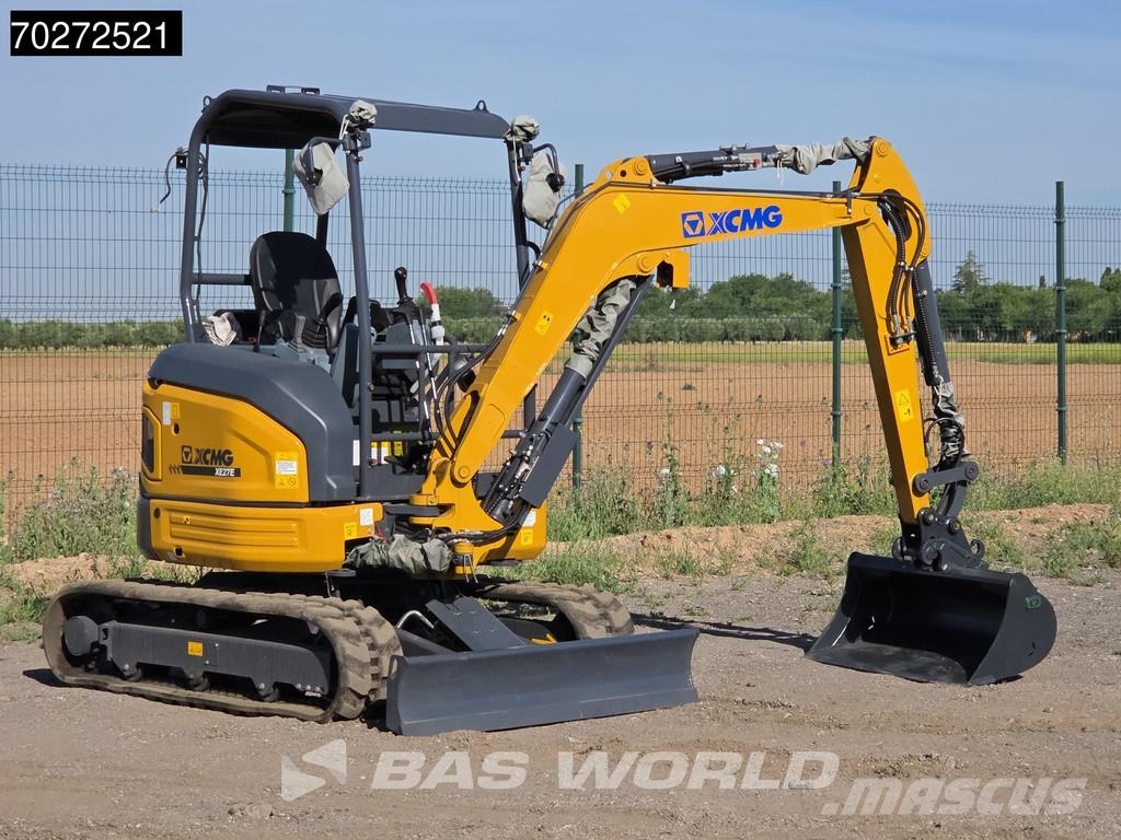 XCMG XE27 E Garantía de fábrica - 3 Cucharas - Certific Miniexcavadoras