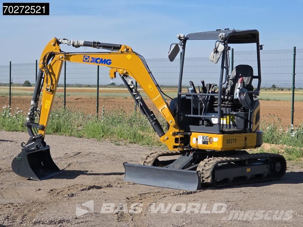 XCMG XE27 E Garantía de fábrica - 3 Cucharas - Certific Miniexcavadoras