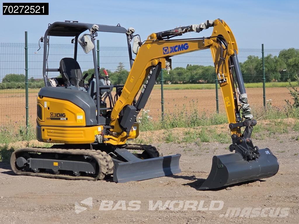 XCMG XE27 E Garantía de fábrica - 3 Cucharas - Certific Miniexcavadoras