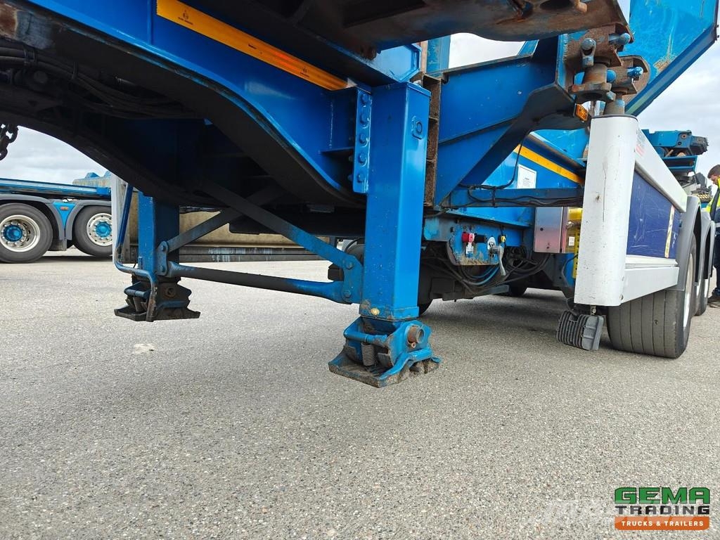 Schmidt S42S 3-Axle SAF - Ceptorn SideLoader 36T - Contain Containerframe/Skiploader semi-trailers