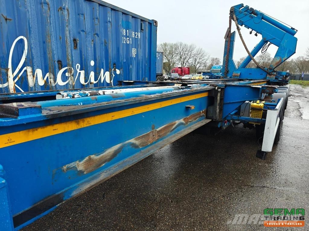 Schmidt S42S 3-Axle SAF - Ceptorn SideLoader 36T - Contain Containerframe/Skiploader semi-trailers