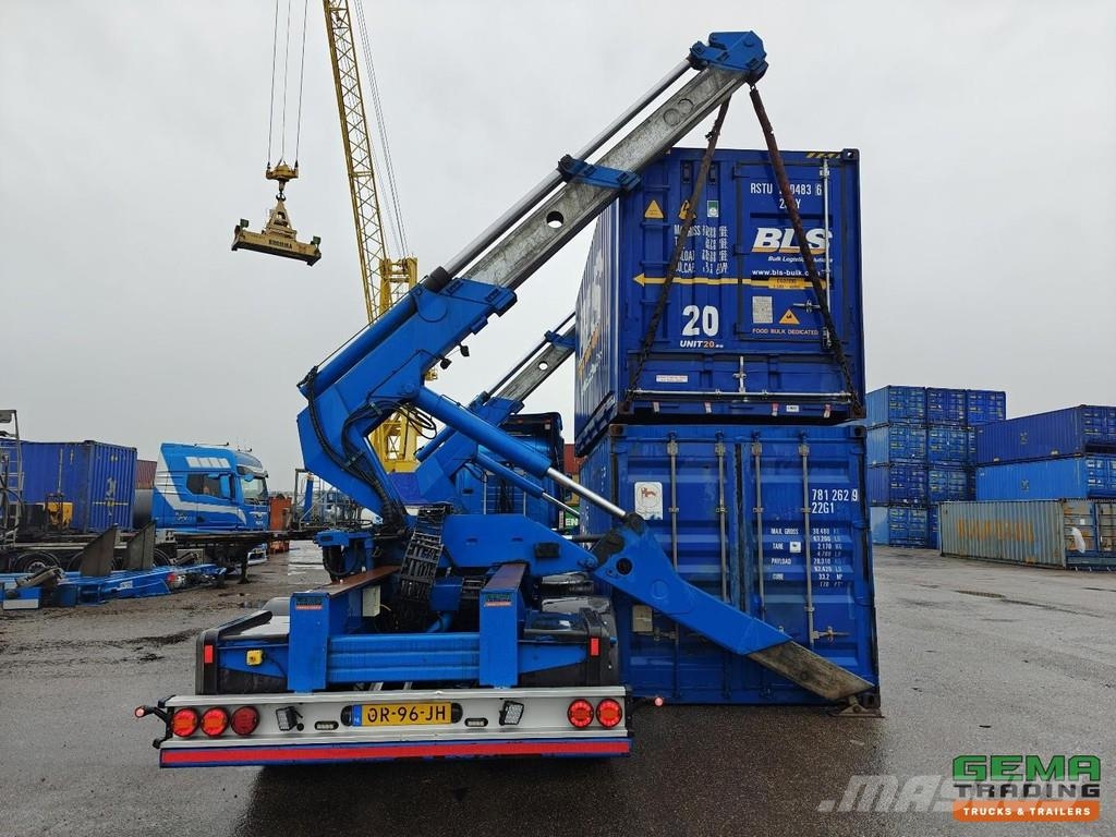 Schmidt S42S 3-Axle SAF - Ceptorn SideLoader 36T - Contain Konteinertreileri
