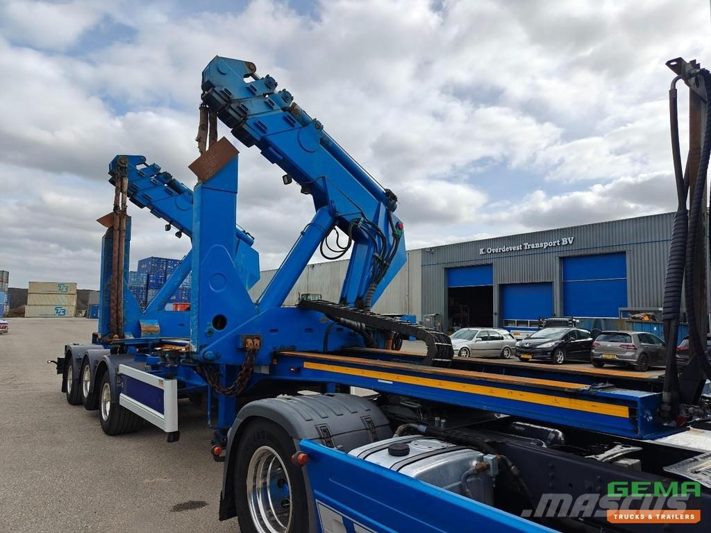 Schmidt S42S 3-Axle SAF - Ceptorn SideLoader 36T - Contain Containerframe/Skiploader semi-trailers