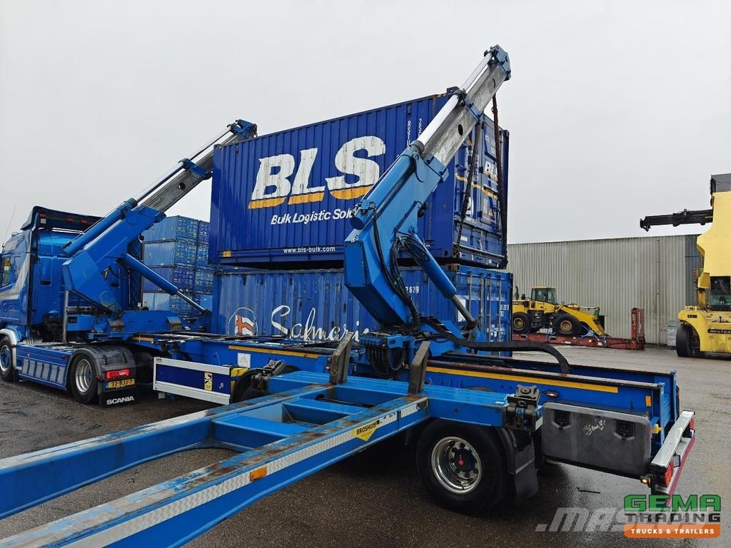 Schmidt S42S 3-Axle SAF - Ceptorn SideLoader 36T - Contain Containerframe/Skiploader semi-trailers