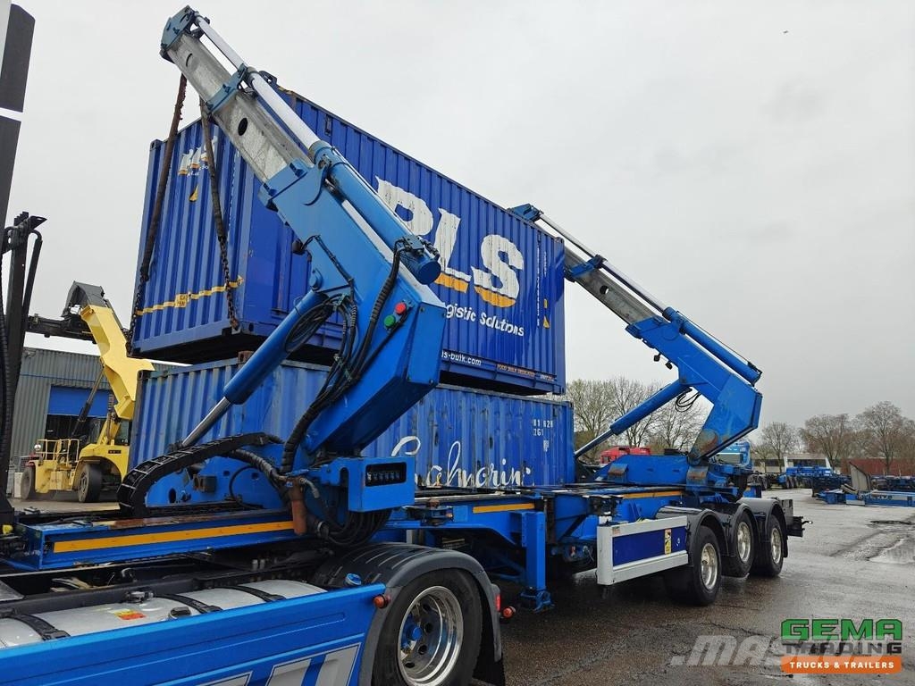Schmidt S42S 3-Axle SAF - Ceptorn SideLoader 36T - Contain Containerframe/Skiploader semi-trailers