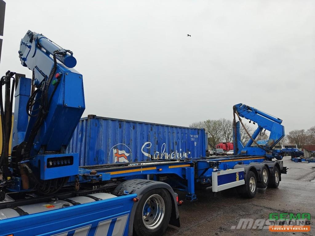 Schmidt S42S 3-Axle SAF - Ceptorn SideLoader 36T - Contain Konteinertreileri