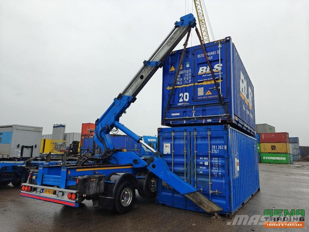 Schmidt S42S 3-Axle SAF - Ceptorn SideLoader 36T - Contain Containerframe/Skiploader semi-trailers