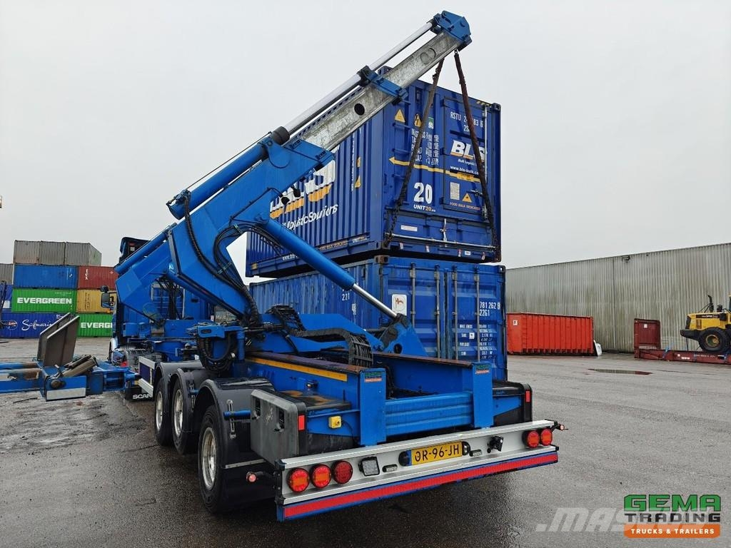 Schmidt S42S 3-Axle SAF - Ceptorn SideLoader 36T - Contain Containerframe/Skiploader semi-trailers