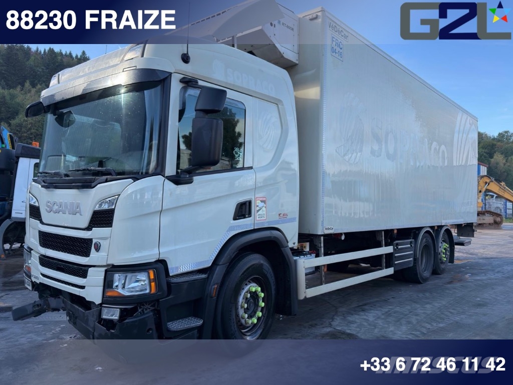Scania P 320 / THERMO KING *ACCIDENTE*DAMAGED*UNFALL* Skapbiler Frys/kjøl/varme