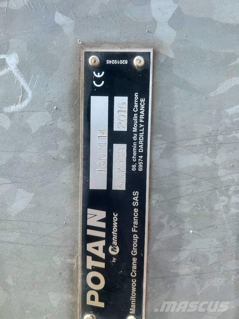 Potain Igo M 14 Stolpni žerjavi