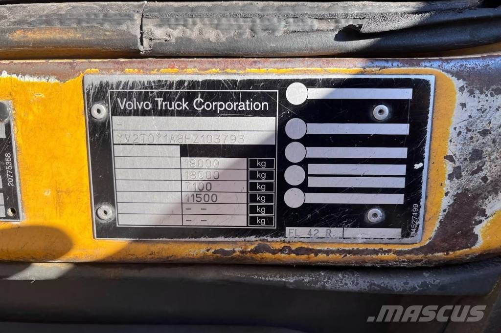 Volvo FL 280 Sanduk kamioni