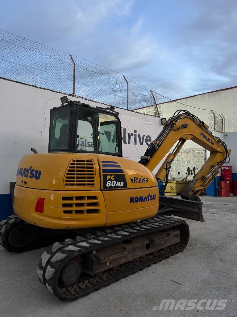 Komatsu PC 80 MR-5 Midi-gravemaskiner 7t - 12t