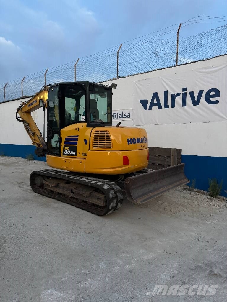 Komatsu PC 80 MR-5 Midi-gravemaskiner 7t - 12t