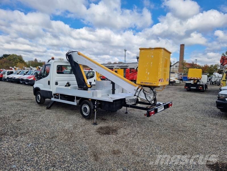 Iveco Daily Multitel 160 ALU DS - 16m, 200kg, HYBRID Teherautóra szerelt emelők és állványok