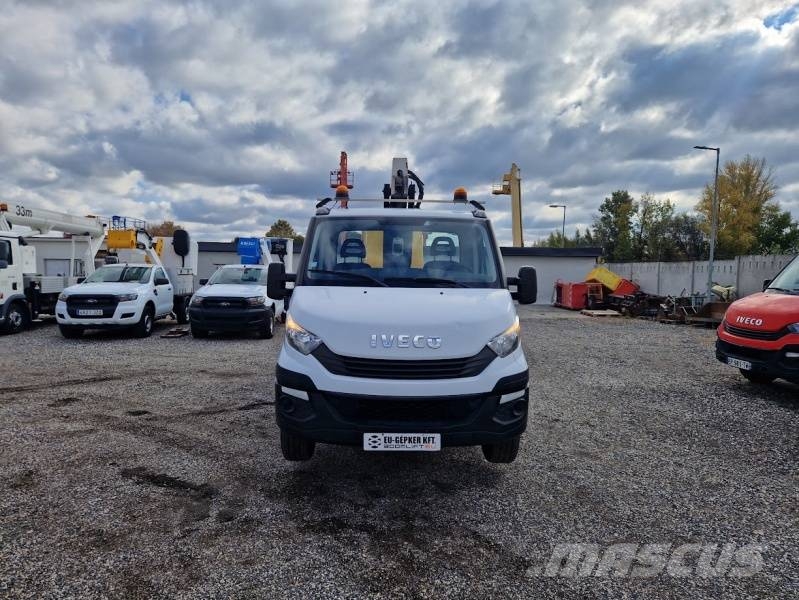 Iveco Daily Multitel 160 ALU DS - 16m, 200kg, HYBRID Teherautóra szerelt emelők és állványok
