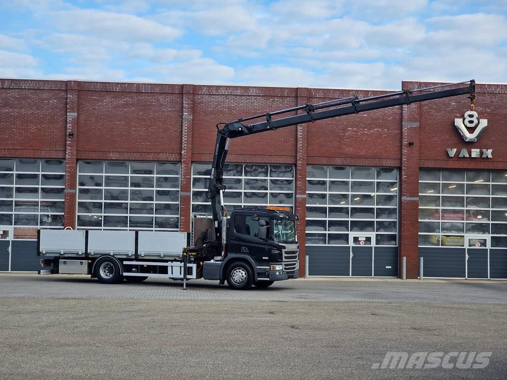 Scania P250 4x2 - XS 122 E-4 HiDuo Crane / Grua with remo Grues tout terrain