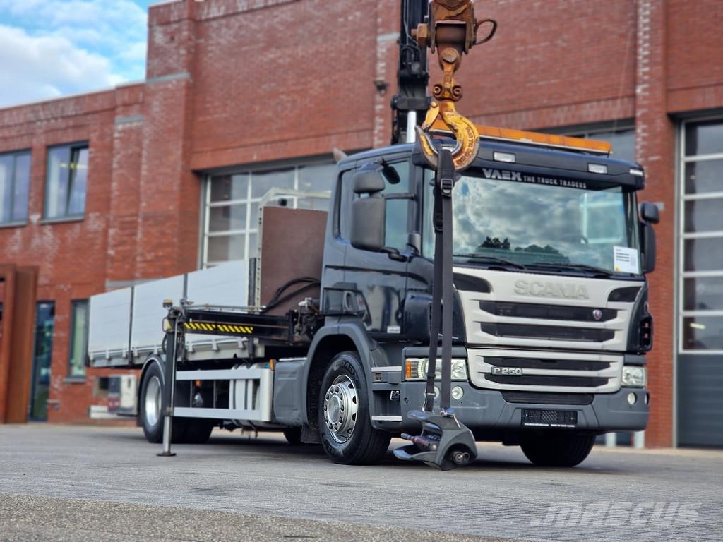 Scania P250 4x2 - XS 122 E-4 HiDuo Crane / Grua with remo Grues tout terrain