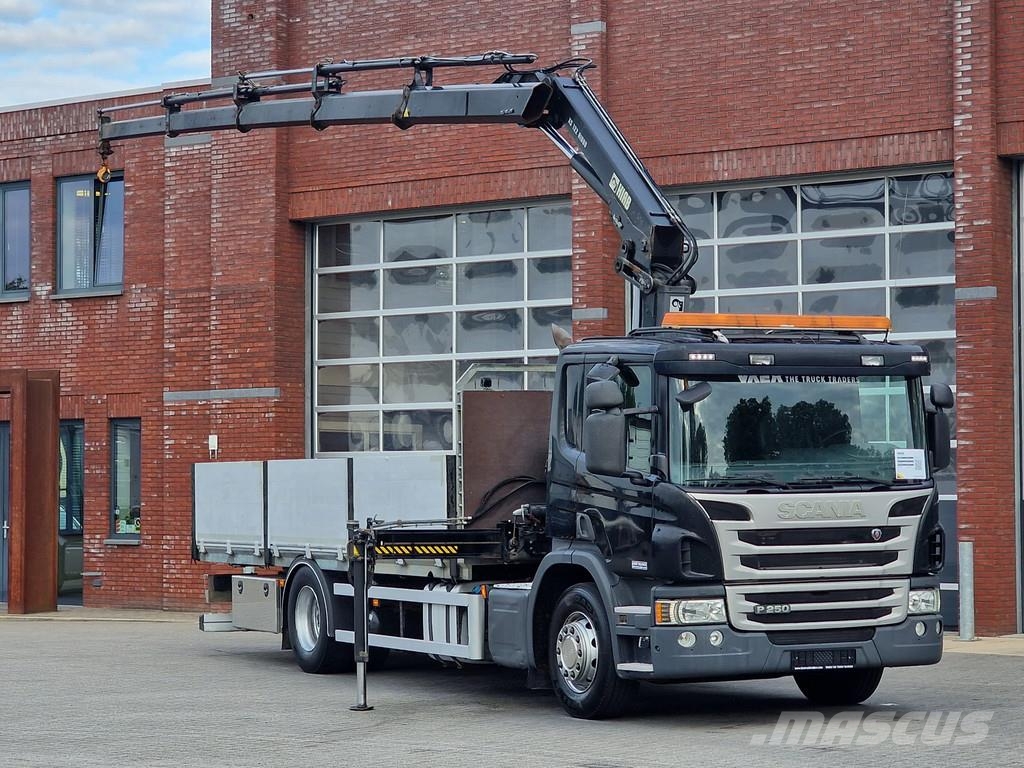 Scania P250 4x2 - XS 122 E-4 HiDuo Crane / Grua with remo Grues tout terrain
