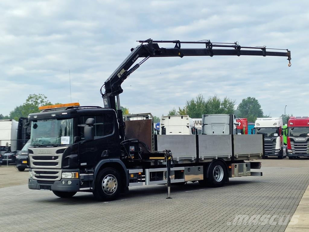 Scania P250 4x2 - XS 122 E-4 HiDuo Crane / Grua with remo Grues tout terrain