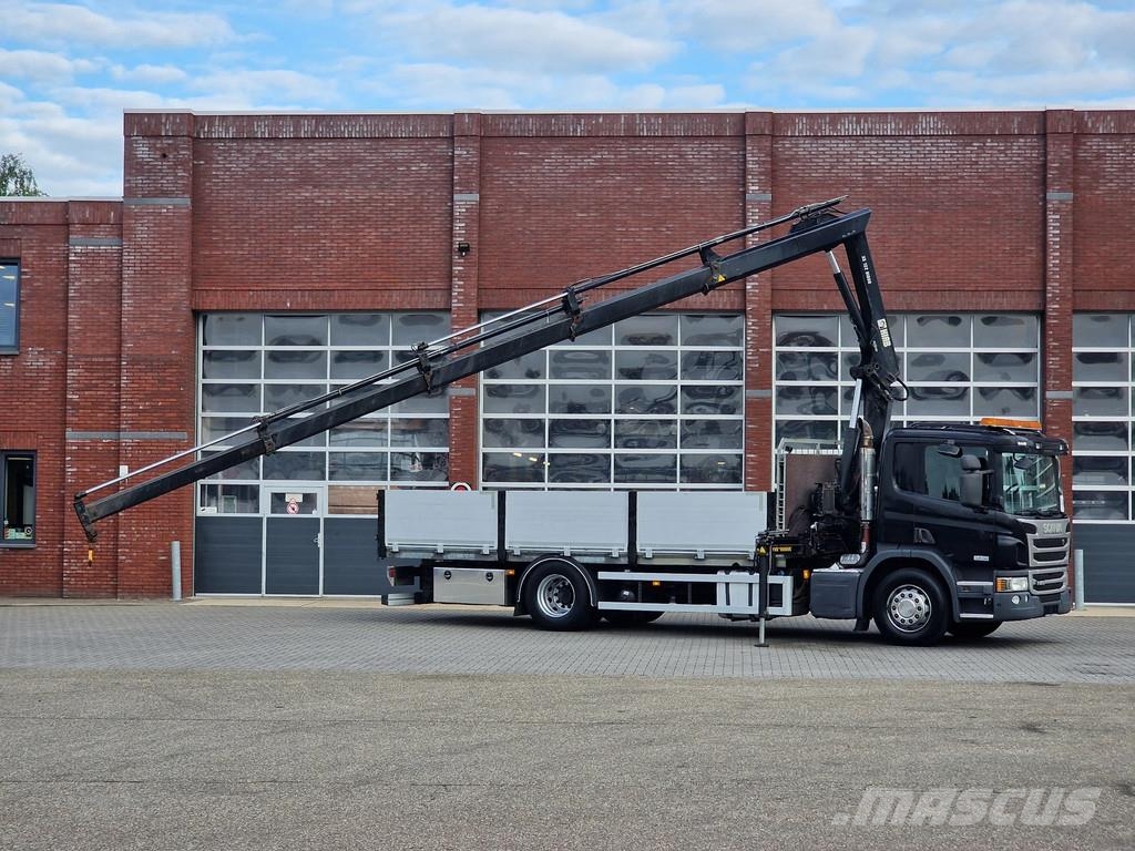 Scania P250 4x2 - XS 122 E-4 HiDuo Crane / Grua with remo Grues tout terrain