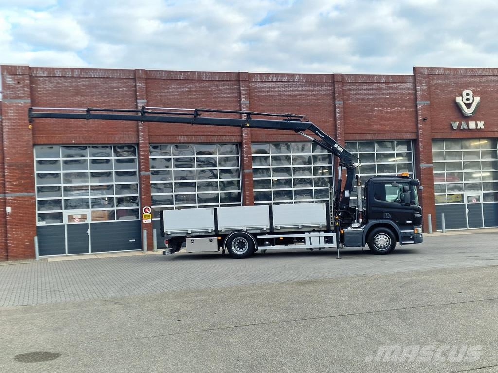 Scania P250 4x2 - XS 122 E-4 HiDuo Crane / Grua with remo Grues tout terrain