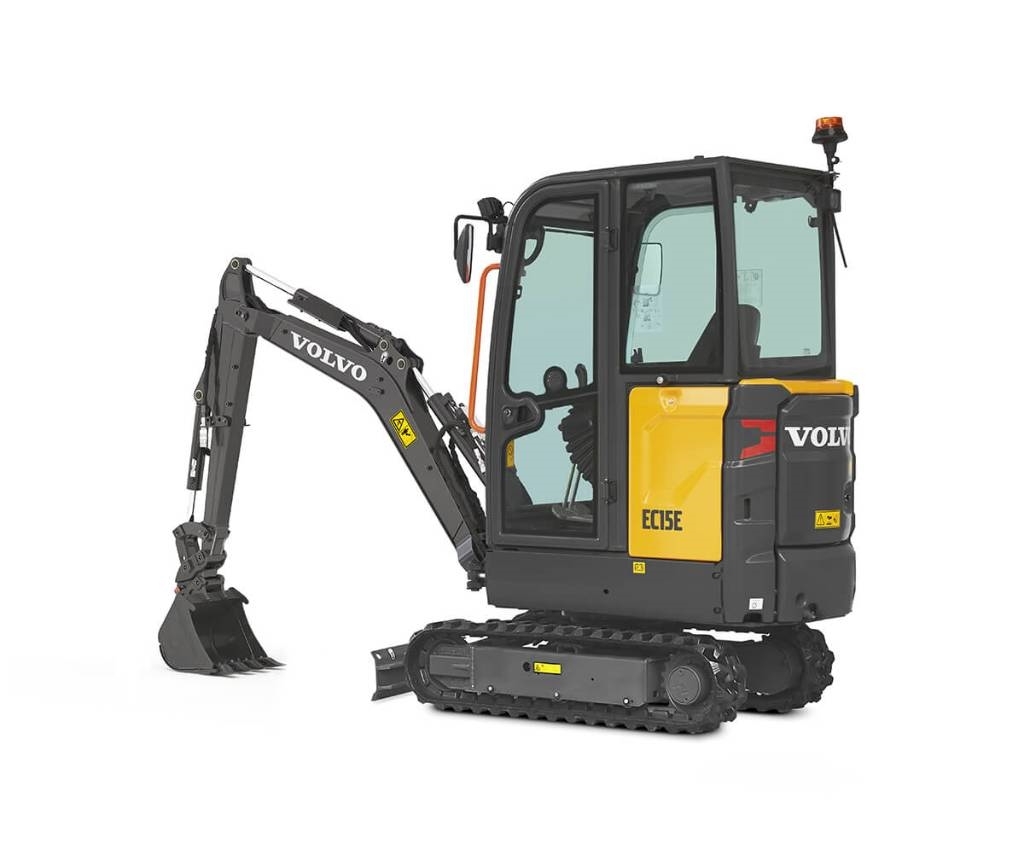 Volvo EC 15 E MIETE / RENTAL Mini rýpadlá < 7t