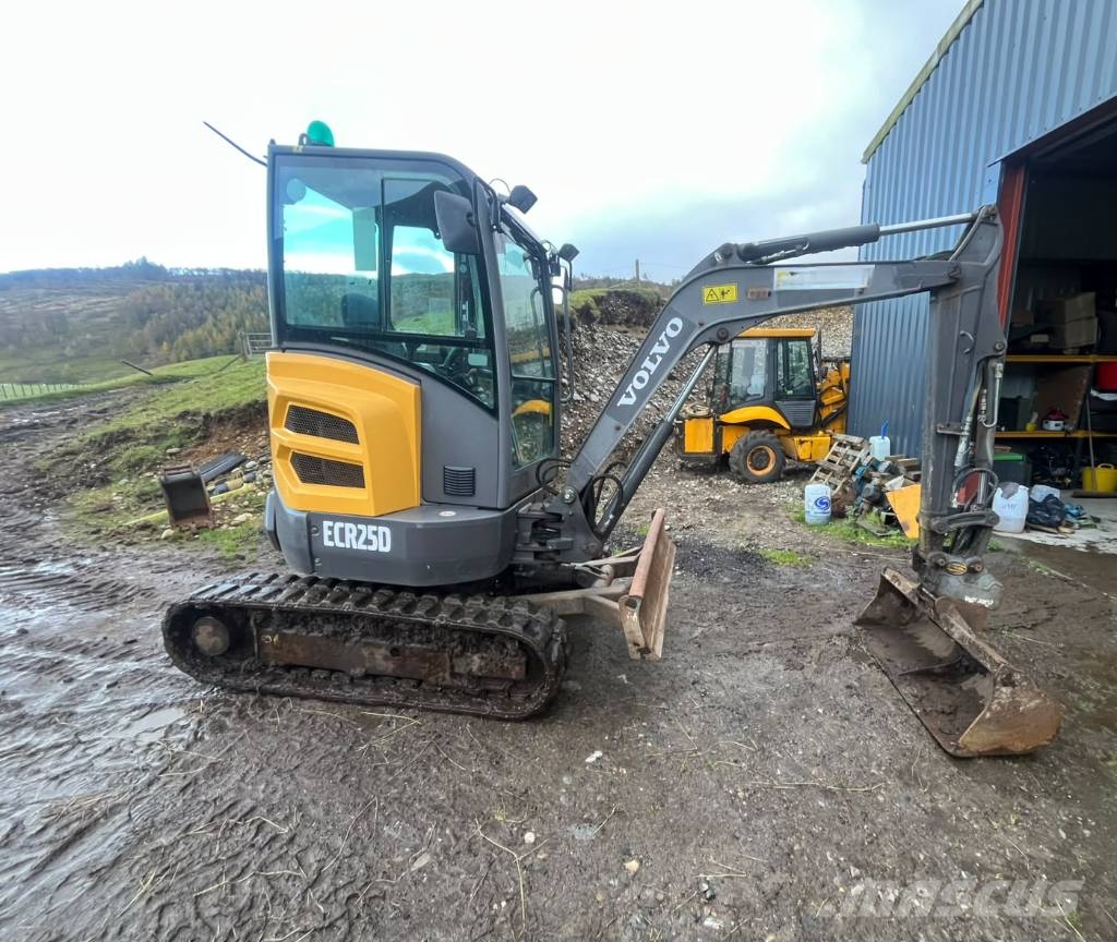 Volvo EC 25 D Mini kotrók < 7t