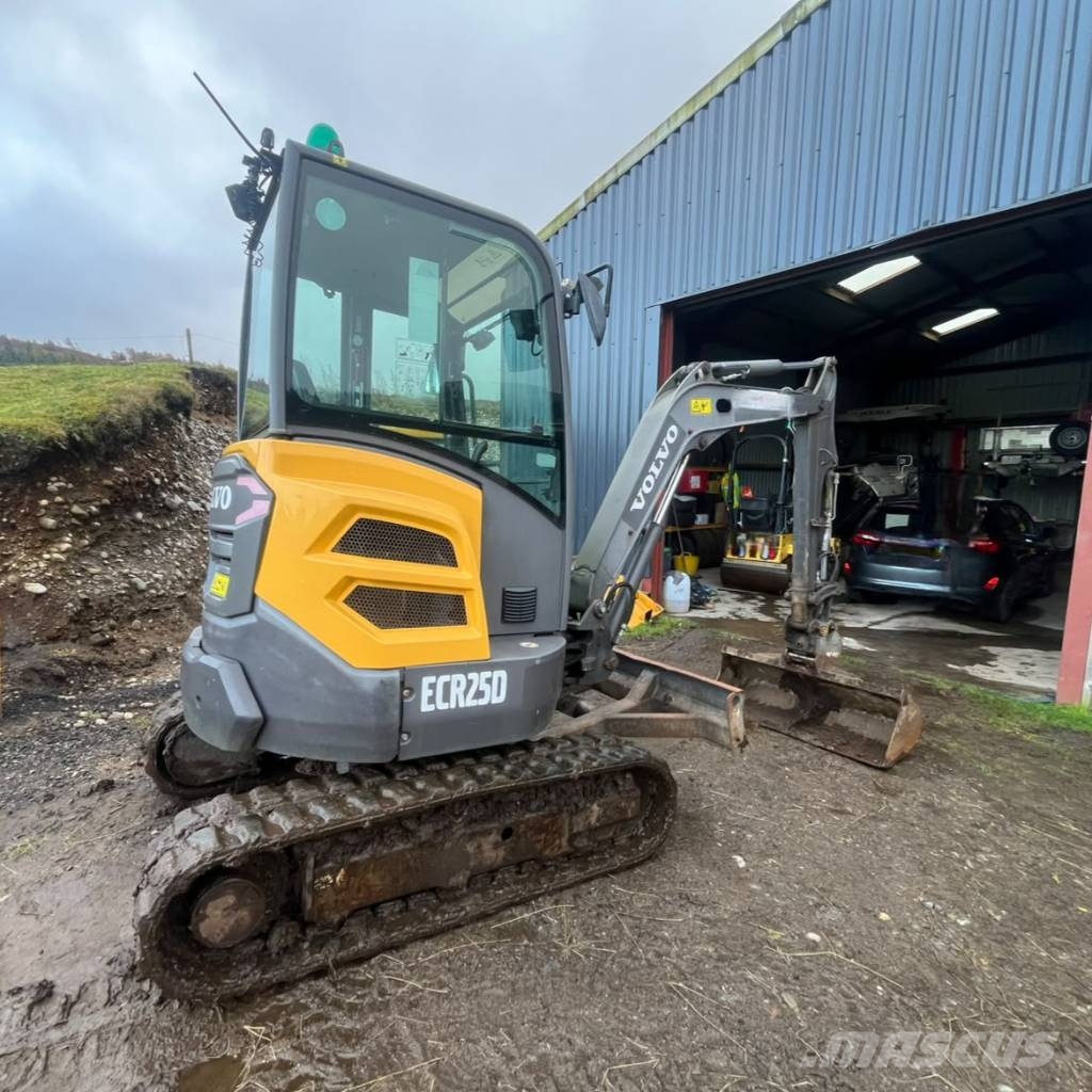 Volvo EC 25 D Mini kotrók < 7t