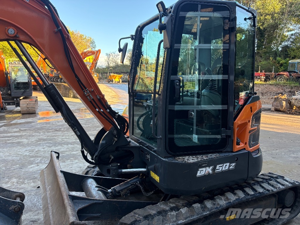 Doosan DX 50 Z Mini ekskavatori < 7 t