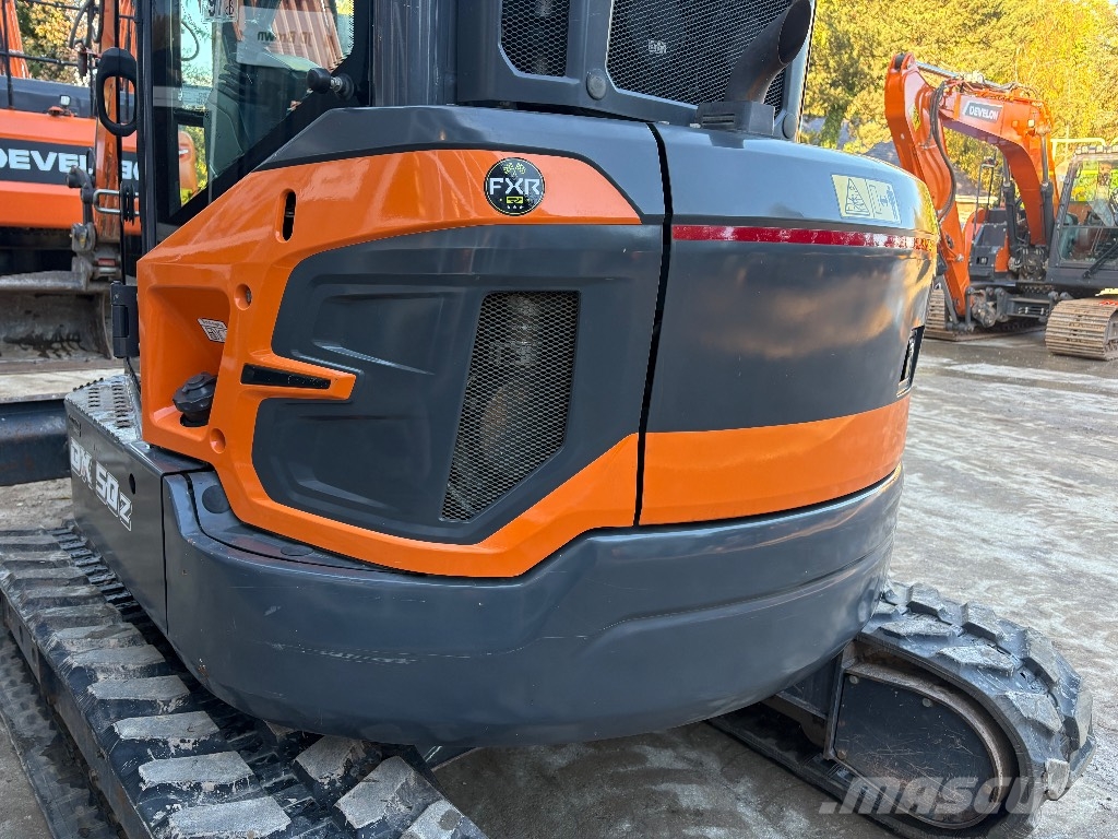 Doosan DX 50 Z Mini ekskavatori < 7 t