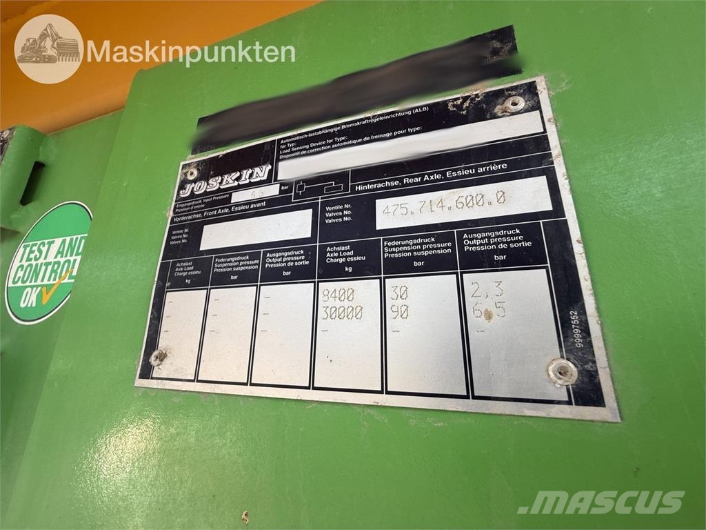 Joskin TRANS-KTP 27/65 Самосвальні причепи