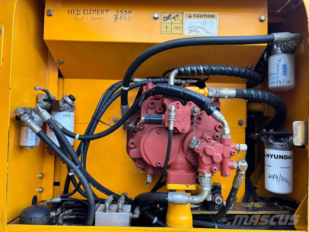 Hyundai Robex 200 W-7 Excavadoras de ruedas
