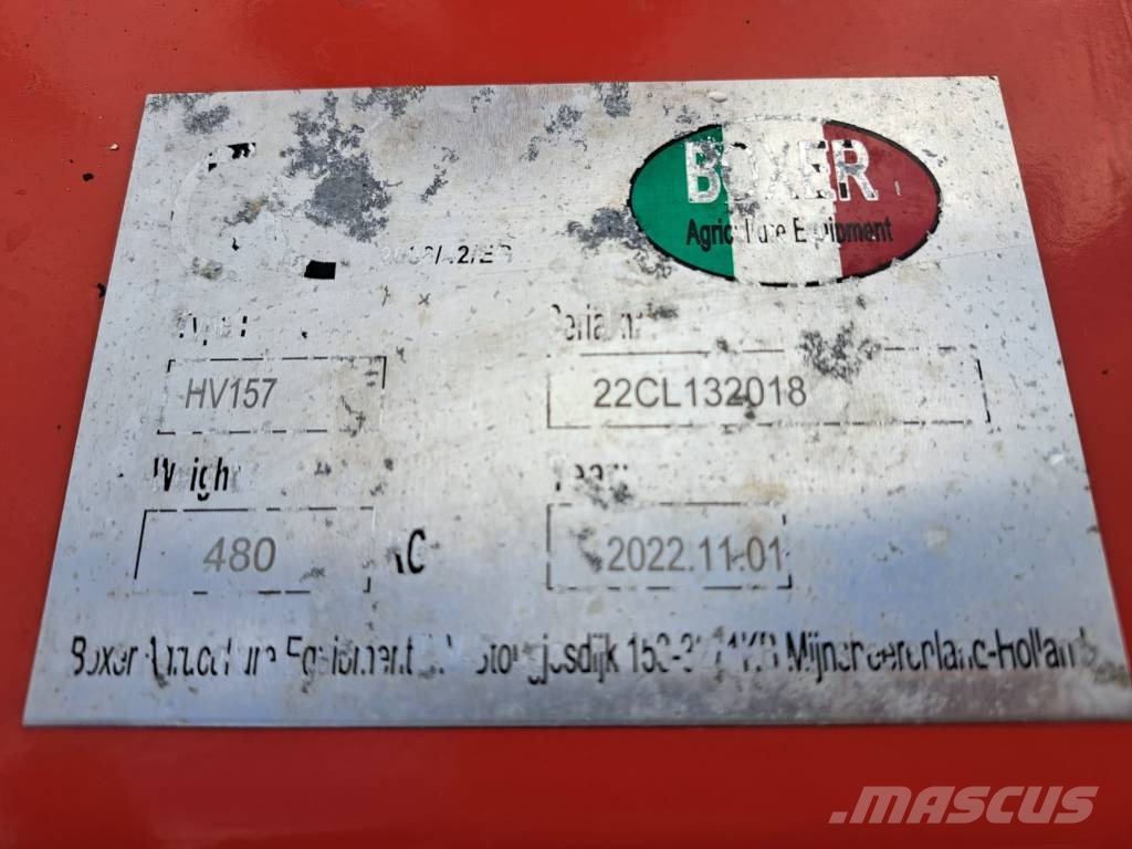 Boxer HV157 Haketuskoneet