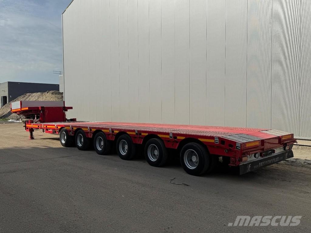 Faymonville STZ-6 AA 6 AXLE STEERING SAF - DOUBLE EXTENDABLE 8 Низькорамні напівпричепи