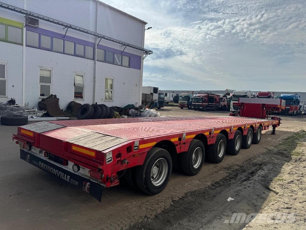 Faymonville STZ-6 AA 6 AXLE STEERING SAF - DOUBLE EXTENDABLE 8 Низькорамні напівпричепи