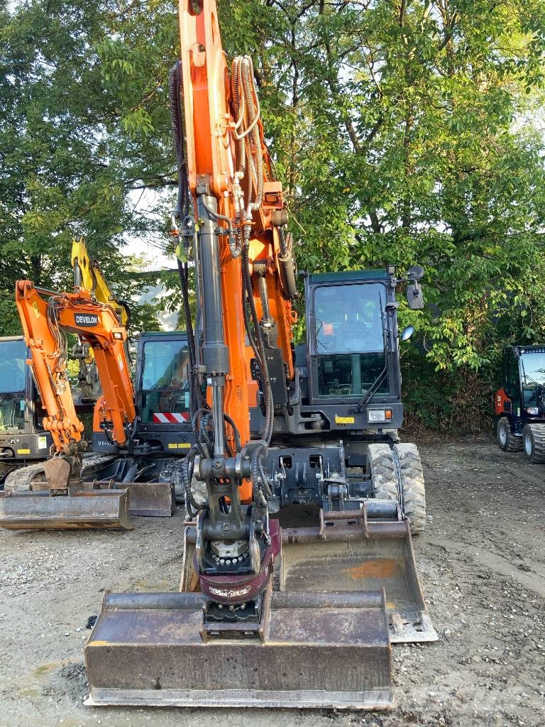 Doosan Mobilbagger DX 100 W-7 Bagri na kolesih