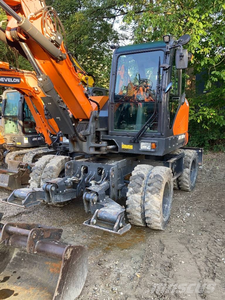Doosan Mobilbagger DX 100 W-7 Bagri na kolesih