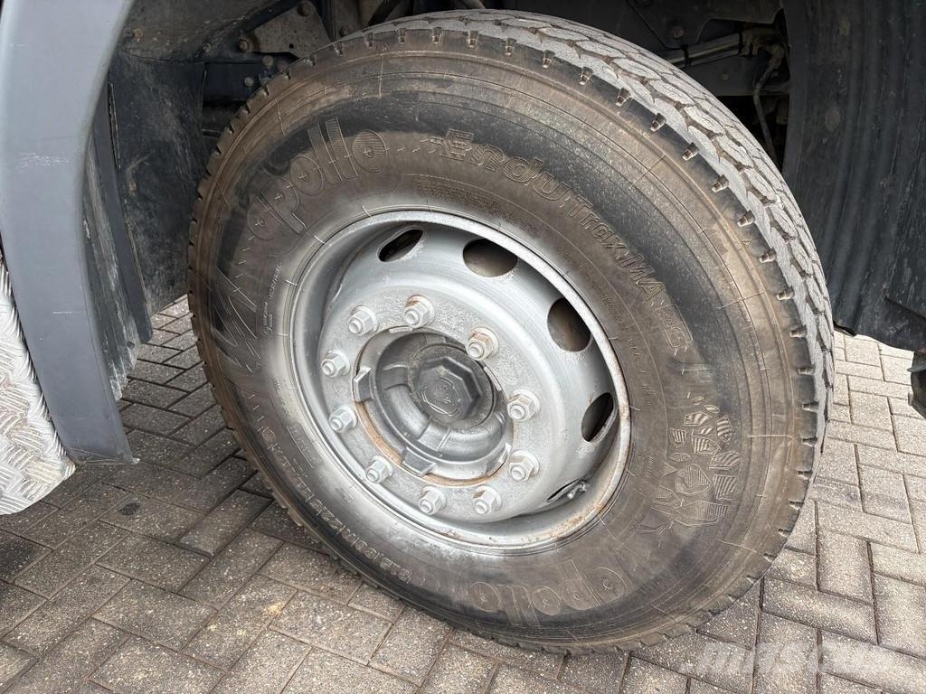Scania P 410 + FASSI F 165 - 2X EXT. + 8X4 + HOOK ARM SYS Rol kiper kamioni s kukama za dizanje