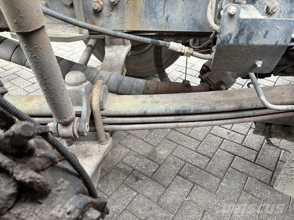 Scania P 410 + FASSI F 165 - 2X EXT. + 8X4 + HOOK ARM SYS Rol kiper kamioni s kukama za dizanje