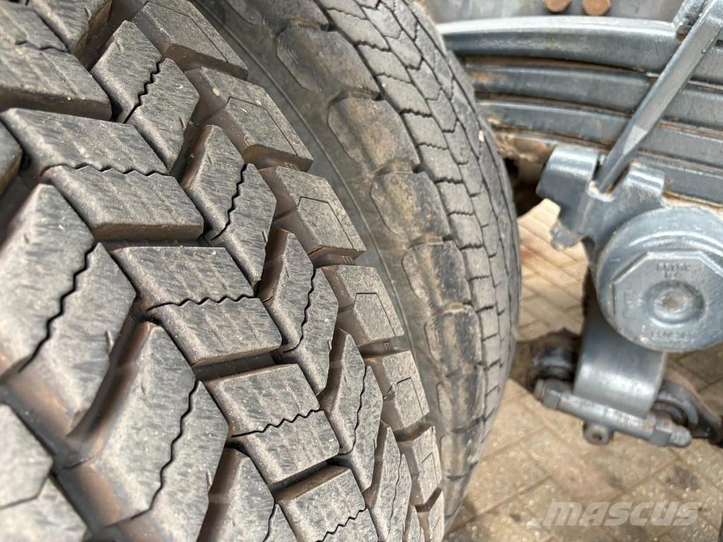 Scania P 410 + FASSI F 165 - 2X EXT. + 8X4 + HOOK ARM SYS Rol kiper kamioni s kukama za dizanje