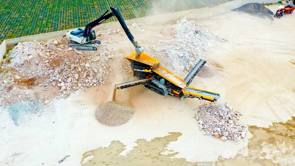 Fabo FTB 15-50 CRIBLE SCALPEUR A CHENILLES Mobiele zeefinstallaties